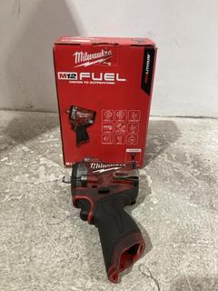 Lot 1043  
            Chesterfield SR45 - Parcel Delivery Only 

                
MILWAUKEE M12 FCIWF38G3 3/8" COMPACT IMPACT WRENCH ORIGINAL RRP £141 (LOCATION: C2)