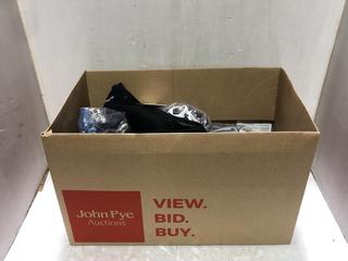 Lot 1085  
            Chesterfield SR45 - Parcel Delivery Only 

                
BOX OF ASSORTED SWIMWEAR AND SPORTSWEAR TO INCLUDE GOREWEAR C5 OPTI BIB SHORTS+ I...