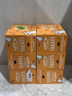 Lot 1111  
            Chesterfield SR45 - Parcel Delivery Only 

                
6 X BOX OF 10 PACKS OF LILYS KITCHEN CAT FOOD (LOCATION: C4)