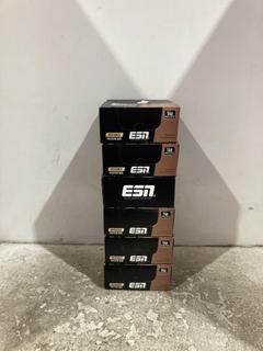 Lot 1244  
            Chesterfield SR45 - Parcel Delivery Only 

                
6 X 12 X 45G ESN DESIGNER PROTEIN BARS HAZELNUT NOUGET FLAVOUR BBE MAY BE EXPIRED...