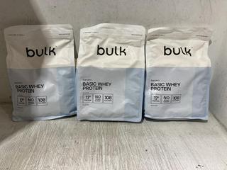 Lot 1262  
            Chesterfield SR45 - Parcel Delivery Only 

                
3X BULK BANANA WHEY PROTIEN 1.25KG (LOCATION: C10)