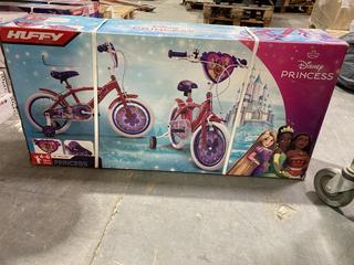 Lot 1265  
            Chesterfield SR45 - Parcel Delivery Only 

                
HUFFY DISNEY PRINCESS BIKE WITH STABILISERS FOR 4-6 YEARS OLDS (LOCATION: C10)