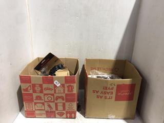 Lot 1334  
            Chesterfield SR45 - Parcel Delivery Only 

                
2 X BOXES OF ASSORTED CYLING PRODUCTS TO INCLUDE KRANX DOUBLE CHAINSET MTB 36/22T...