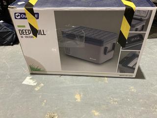 Lot 1352  
            Chesterfield SR45 - Parcel Delivery Only 

                
OUTWELL DEEPCHILL 38-12V/230V COMPRESSOR COOLBOX ORIGINAL RRP £195 (LOCATION: B4)