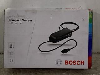 Lot 1359  
            Chesterfield SR45 - Parcel Delivery Only 

                
BOSCH EBIKE COMPACT CHARGER 100-240V ORIGINAL RRP £102 (LOCATION: B5)