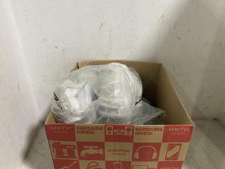 Lot 511  
            Chesterfield SR45 - Parcel Delivery Only 

                
A BOX OF ASSORTED FOOTWEAR TO INCLUDE NEW LOOK BROWN UK SIZE 6 ANKLE STRAP SHOES ...