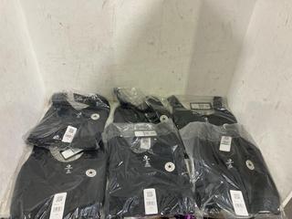 Lot 527  
            Chesterfield SR45 - Parcel Delivery Only 

                
6 X LARGE BLACK CONVERSE RETRO CHUCK TAYLOR TOP IN BLACK WOMENS (LOCATION: E4)