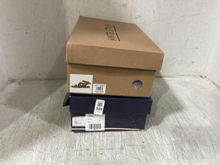 Lot 545  
            Chesterfield SR45 - Parcel Delivery Only 

                
TOMMY HILFIGER ICONIC ELENA SLING BACK WEDGE SHOES UK SIZE 4 + SHITE STUFF GLADIA...