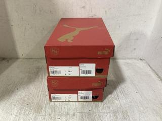 Lot 568  
            Chesterfield SR45 - Parcel Delivery Only 

                
2 X PUMA SCEND PRO FROSTY PINK/SPEED GREEN UK SIZE 7 (LOCATION: E5)