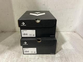 Lot 595  
            Chesterfield SR45 - Parcel Delivery Only 

                
2 X CONVERSE UK SIZE 6.5 CTAS LIFT HI SNEAKERS (LOCATION: E5)