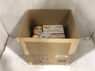 Lot 599  
            Chesterfield SR45 - Parcel Delivery Only 

                
SHARK NINJA SHARK CRYOGLOW LED LIGHT THERAPY FACE MASK ORIGINAL RRP-£270 (LOCATIO...