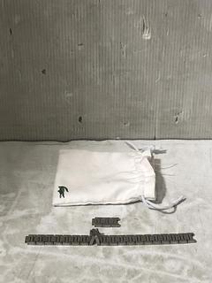 Lot 628  
            Chesterfield SR45 - Parcel Delivery Only 

                
LACOSTE METROPOLE MENS BRACELET SILVER (LOCATION: CAGE)