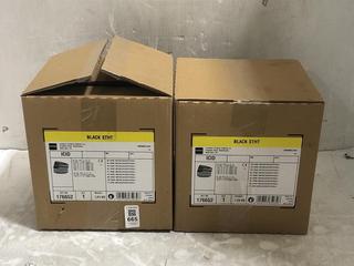 Lot 665  
            Chesterfield SR45 - Parcel Delivery Only 

                
2 X SCHIEDEL ICID 176652 BOAT BEND PIPE FOR CHIMNEY SYSTEMS ORIGINAL RRP £116 (LO...