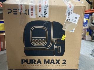 Lot 680  
            Chesterfield SR45 - Parcel Delivery Only 

                
PETKIT PURA MAX 2 SELF CLEANING CAT LITTER BOX ORIGINAL RRP £500 (LOCATION: E9)