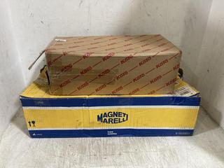 Lot 684  
            Chesterfield SR45 - Parcel Delivery Only 

                
MAGNETI MARELLI REAR LAMP 478447350 + AFTERMARKET 478701201 NISSAN NIVARA REAR LA...