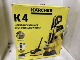 Lot 708  
            Chesterfield SR45 - Parcel Delivery Only 

                
KARCHER K4 POWER CONTROL PRESSURE WASHER ORIGINAL RRP-£200 (LOCATION: E10)