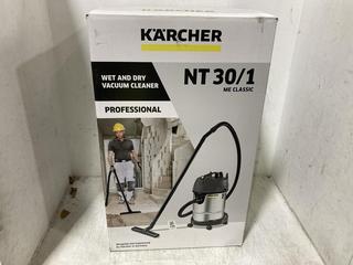 Lot 709  
            Chesterfield SR45 - Parcel Delivery Only 

                
KARCHER NT 30/1 ME CLASSIC WET & DRY VACUUM CLEANER ORIGINAL RRP-£114 (LOCATION: ...