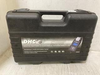 Lot 721  
            Chesterfield SR45 - Parcel Delivery Only 

                
DHC DIGITAL BATTERY & ELECTRRICAL SYSTEM ANALYSER ORIGINAL RRP-£260 (LOCATION: E10)