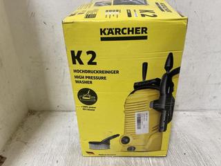 Lot 722  
            Chesterfield SR45 - Parcel Delivery Only 

                
KARCHER K2 CAR PRESSURE WASHER (LOCATION: E10)