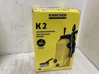 Lot 732  
            Chesterfield SR45 - Parcel Delivery Only 

                
KARCHER K2 HIGH PRESSURE + CAR KIT (LOCATION: E10)