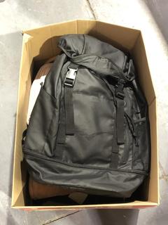 Lot 760  
            Chesterfield SR45 - Parcel Delivery Only 

                
A BOX OF ASSORTED BAGS TO INCLUDE TK MAXX BLACK CELEBRATION NOVELTY SHOULD BAG (L...