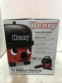 Lot 761  
            Chesterfield SR45 - Parcel Delivery Only 

                
HENRY PNEUMATIC CYLINDER VACUUM CLEANER (LOCATION: D2