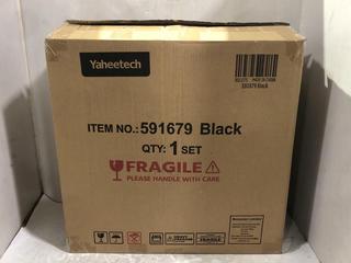 Lot 762  
            Chesterfield SR45 - Parcel Delivery Only 

                
YAHEETECH 591679 BLACK OFFICE CHAIR (LOCATION: D2