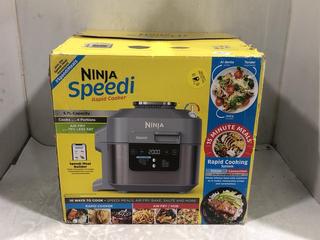 Lot 767  
            Chesterfield SR45 - Parcel Delivery Only 

                
SHARK NINJA SPEED RAPID COOKER 5.7L CAPACITY ORIGINAL RRP-£230 (LOCATION: D2)