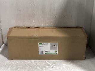 Lot 890  
            Chesterfield SR45 - Parcel Delivery Only 

                
DUNELM FONTAIN 6 LIGHT CEILLING FITTING 70CM MATT BLACK FINISH & WHITE GLASS SHAD...