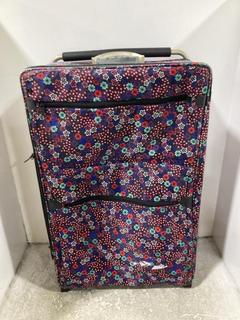 Lot 895  
            Chesterfield SR45 - Parcel Delivery Only 

                
SUB-0-G FLORAL ROLLING SUITCASE (LOCATION: D7)