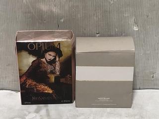 Lot 924  
            Chesterfield SR45 - Parcel Delivery Only 

                
YVESSAINT LAURENT BLACK OPIUM PERFUM & SIGNATURE MONTBLANC EAU DE PERFUM (LOCATIO...