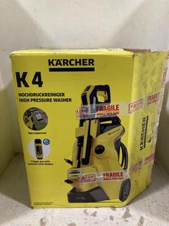 Lot 1015  
            Chesterfield SR44 - Parcel Delivery Only 

                
KARCHER K4 POWER CONTROL PRESSURE WASHER - ORIGINAL RRP £245 (LOCATION: C6)