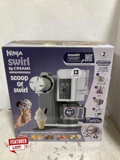 Lot 1024  
            Chesterfield SR44 - Parcel Delivery Only 

                
NINJA SWIRL BY CREAMI 13 IN 1 SOFT SERVE AND ICE CREAM MAKER (LOCATION: C7)