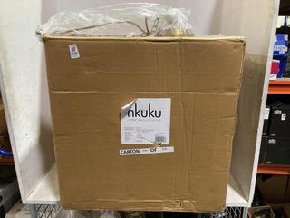 Lot 1029  
            Chesterfield SR44 - Parcel Delivery Only 

                
NKUKU OTORO RECYCLED GLASS PENDANT - CLEAR - LARGE ROUND - ITEM NO. OP1502 - ORIG...