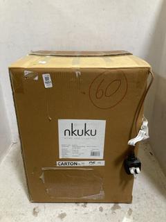 Lot 1032  
            Chesterfield SR44 - Parcel Delivery Only 

                
NKUKU SALMAN WOODEN DECORATIVE STOOL - NATURAL - ONE SIZE - ITEM NO. SA1101 - ORI...