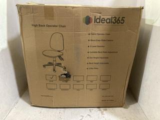 Lot 1054  
            Chesterfield SR44 - Parcel Delivery Only 

                
HIGH BACK OPERATIONAL WHEEL CHAIR IN BLUE (LOCATION: C8)