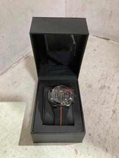 Lot 1060  
            Chesterfield SR44 - Parcel Delivery Only 

                
VICKERS ARMSTRONG LIMITED EDITION HAND ASSEMBLED FALCON WATCH IN BLACK ORIGINAL R...