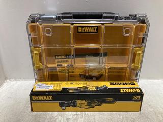 Lot 1099  
            Chesterfield SR44 - Parcel Delivery Only 

                
DEWALT YELLOW STORAGE TOOL BOX TO INCLUDE DEWALT XR BRUSHLESS WRENCH (LOCATION: B1)