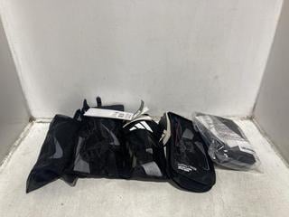 Lot 1156  
            Chesterfield SR44 - Parcel Delivery Only 

                
5 X ASSORTED BRANDED SPORTS SHIN PADS TO NIKE CHARGE FOOTBALL SHIN PADS - SIZE SM...
