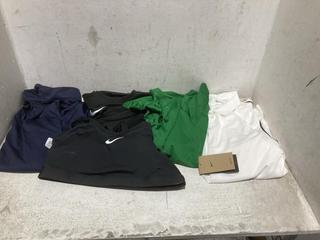 Lot 1200  
            Chesterfield SR44 - Parcel Delivery Only 

                
QTY OF ASSORTED ADULT NIKE CLOTHING TO INCLUDE NIKE DRI-FIT SLIM FIT SHIRT IN GRE...