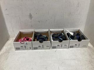 Lot 1210  
            Chesterfield SR44 - Parcel Delivery Only 

                
4 X ASSORTED CLARKS KIDS SHOES TO INCLUDE CLARKS STEGGY 2 GLOW T TRAINERS IN PINK...