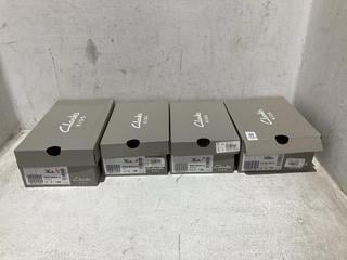 Lot 1221  
            Chesterfield SR44 - Parcel Delivery Only 

                
4 X ASSORTED KIDS SHOES TO INCLUDE CLARKS BAHA BEACH SANDALS IN PINK SIZE UK 11 (...