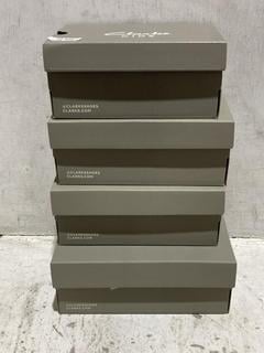 Lot 1227  
            Chesterfield SR44 - Parcel Delivery Only 

                
4 X ASSORTED CLARKS KIDS SHOES TO INCLUDE CLARKS TOR HILL K ANKLE BOOTS IN NAVY U...