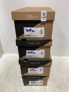 Lot 1256  
            Chesterfield SR44 - Parcel Delivery Only 

                
4 X ASSORTED SIMPLY START RITE SHOES TO INCLUDE START RITE ENIGMA SHOES IN BRIGHT...