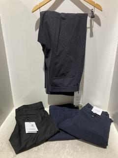 Lot 1270  
            Chesterfield SR44 - Parcel Delivery Only 

                
4 X ASSORTED SELECTED HOMME MENS SUIT TROUSERS TO INCLUDE SELECTED HOMME TROUSER ...