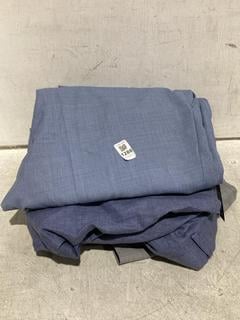 Lot 1288  
            Chesterfield SR44 - Parcel Delivery Only 

                
4 X ASSORTED MENS CLOTHING TO INCLUDE TED BAKER SLIM FIT SUIT TROUSER IN LIGHT BL...