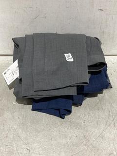Lot 1289  
            Chesterfield SR44 - Parcel Delivery Only 

                
4 X ASSORTED MENS CLOTHING TO INCLUDE TED BAKER MENS CHECKERED SUIT TROUSER IN NA...