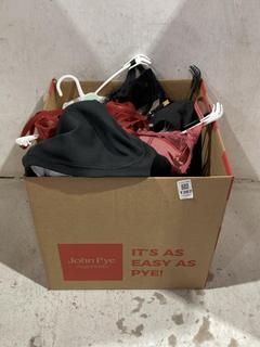 Lot 1367  
            Chesterfield SR44 - Parcel Delivery Only 

                
BOX OF ASSORTED UNDERWEAR TO INCLUDE PINK FLORAL BRA SIZE 30 E (LOCATION: B6)