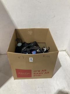 Lot 1382  
            Chesterfield SR44 - Parcel Delivery Only 

                
7 X ASSORTED KIDS SHOES TO INCLUDE KIDS BLACK BOOTS SIZE 5.5 KIDS (LOCATION: B7)
