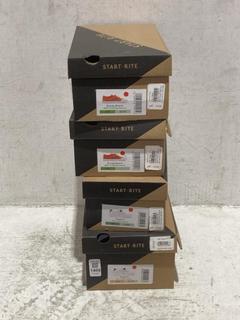 Lot 1408  
            Chesterfield SR44 - Parcel Delivery Only 

                
4 X ASSORTED KIDS SHOES TO INCLUDE START RITE SANDY BEACH SHOES IN ORANGE SIZE UK...